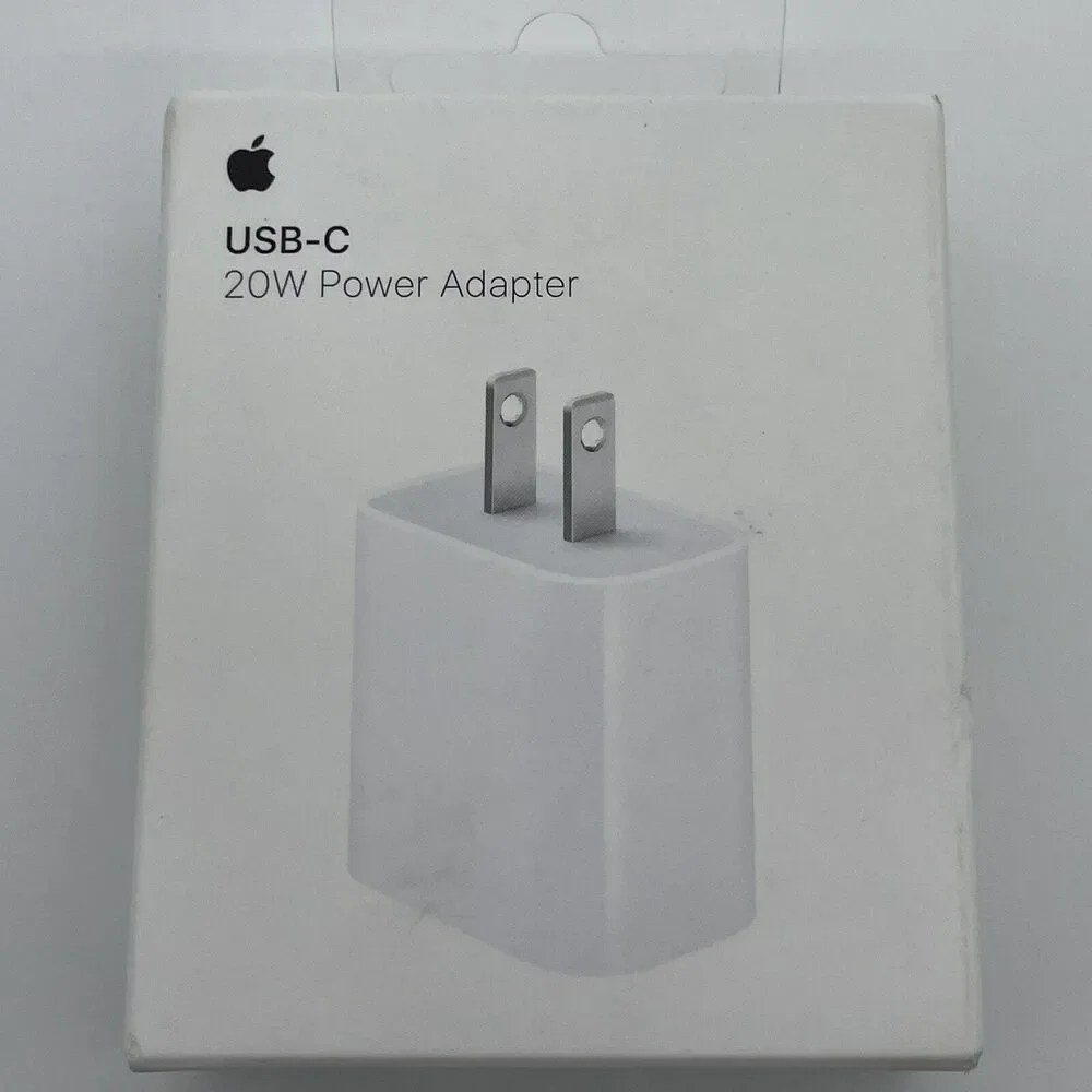 Genuine Apple A2305 MHJA3AM/A 20W USB-C Power Adapter White New in Retail Box